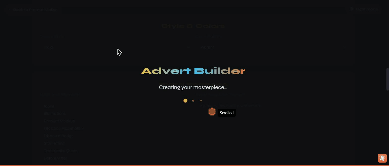 The generating overlay