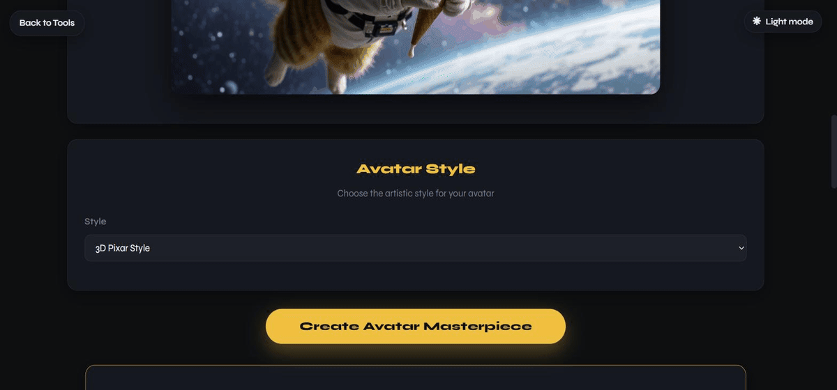 Avatar Prompt Builder