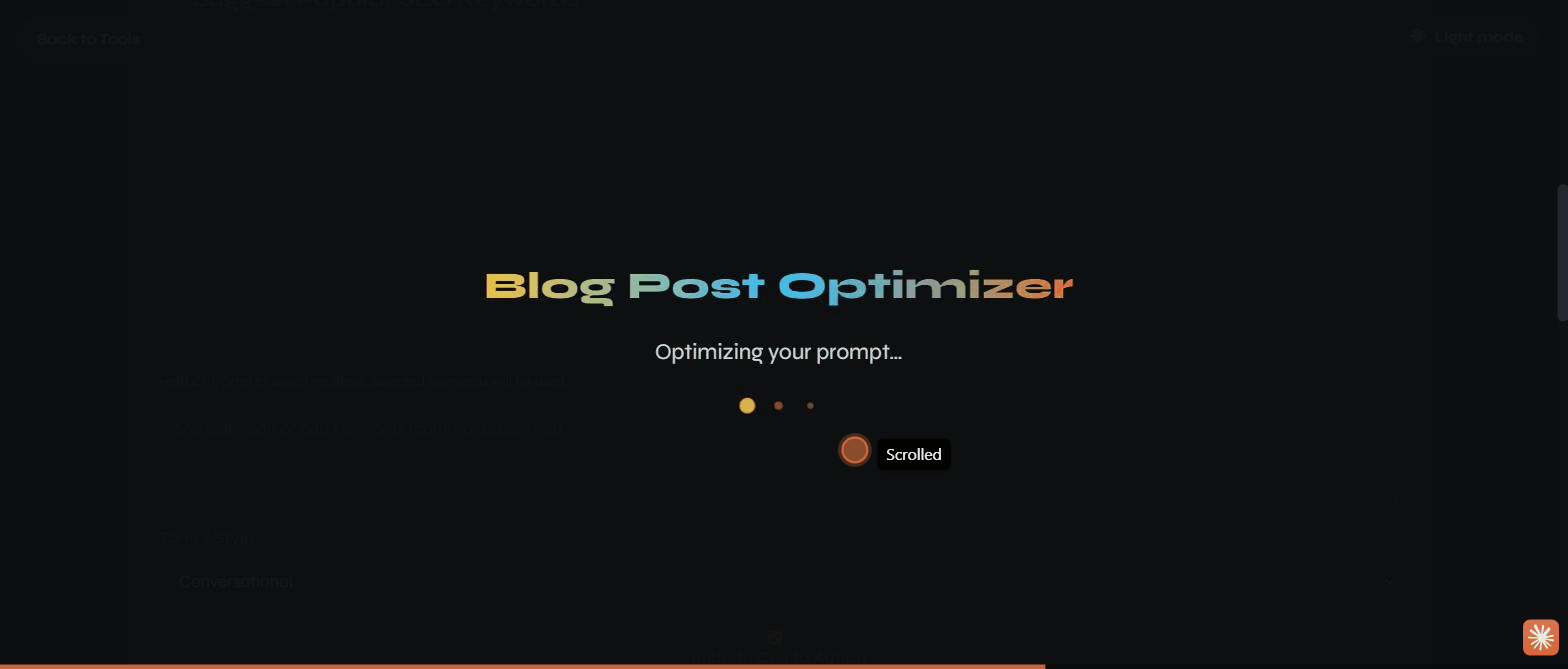 The optimizing overlay