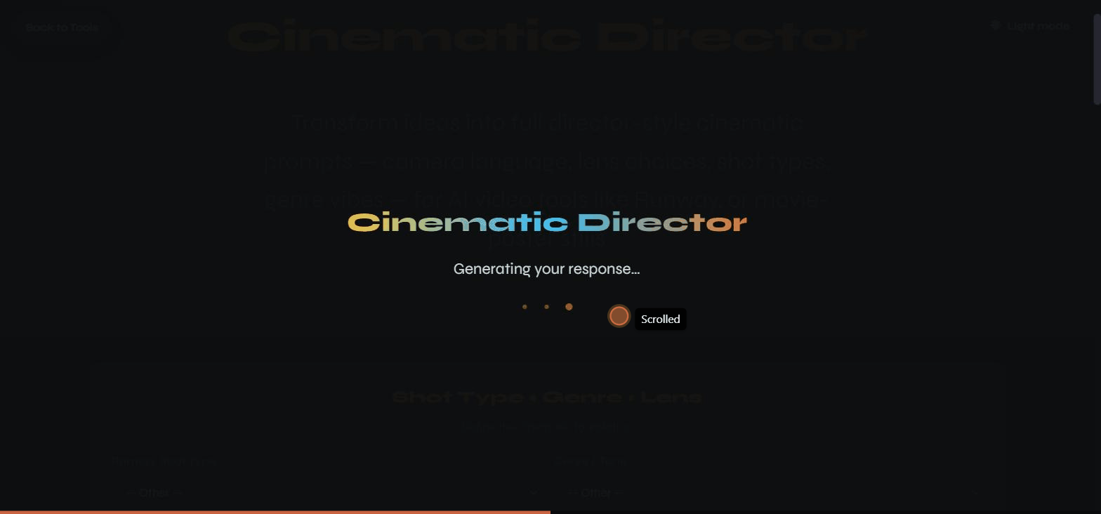 The generating overlay