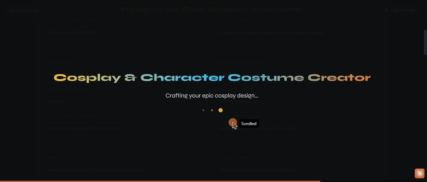 The generating overlay