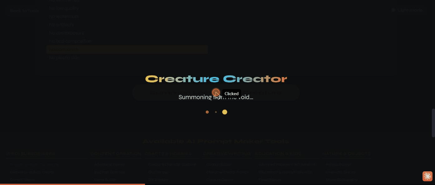 Creature Creator