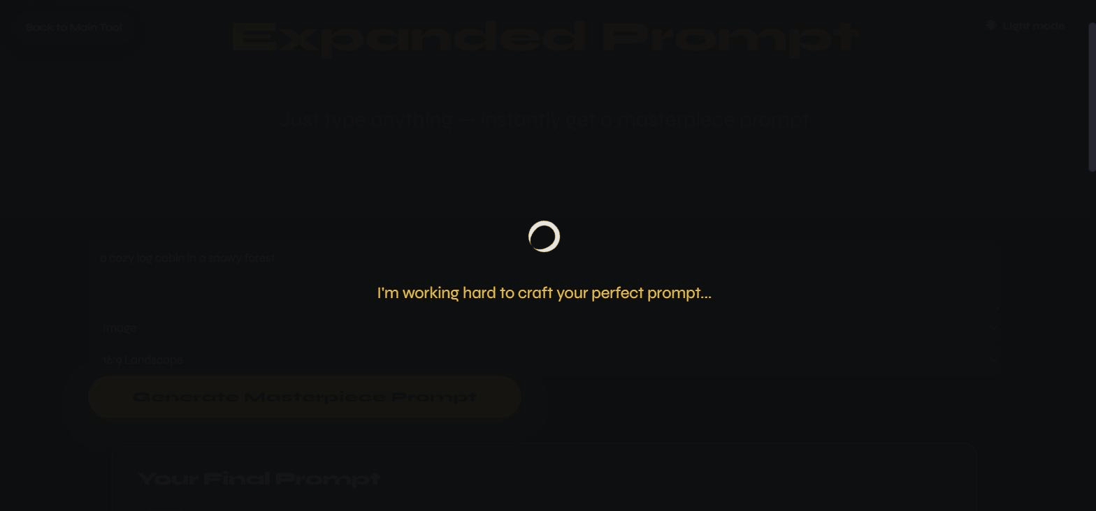 The generating overlay
