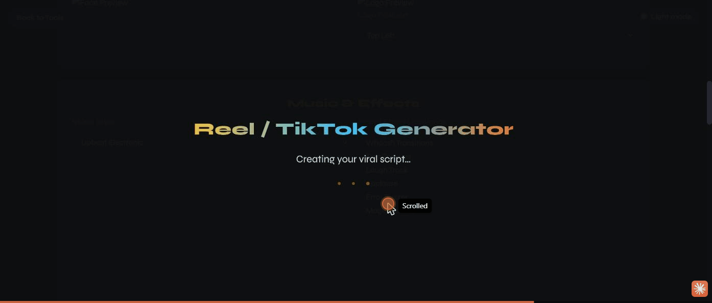 The generating overlay