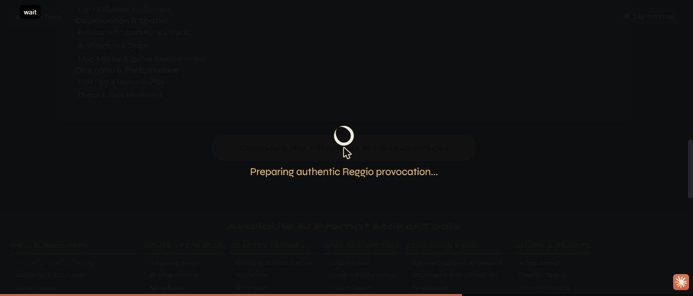 The generating overlay