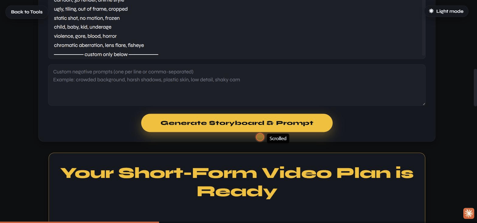 The concept form