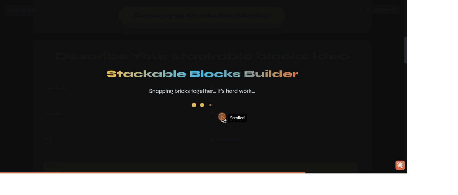 The generating overlay