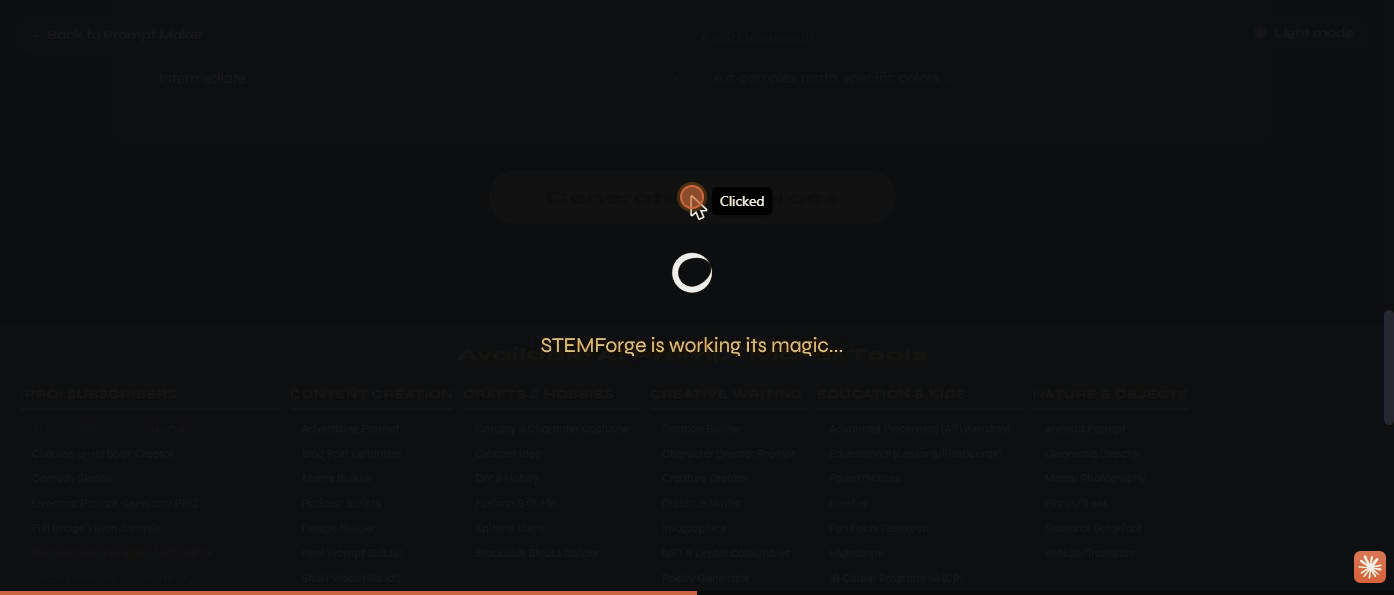 The generating overlay